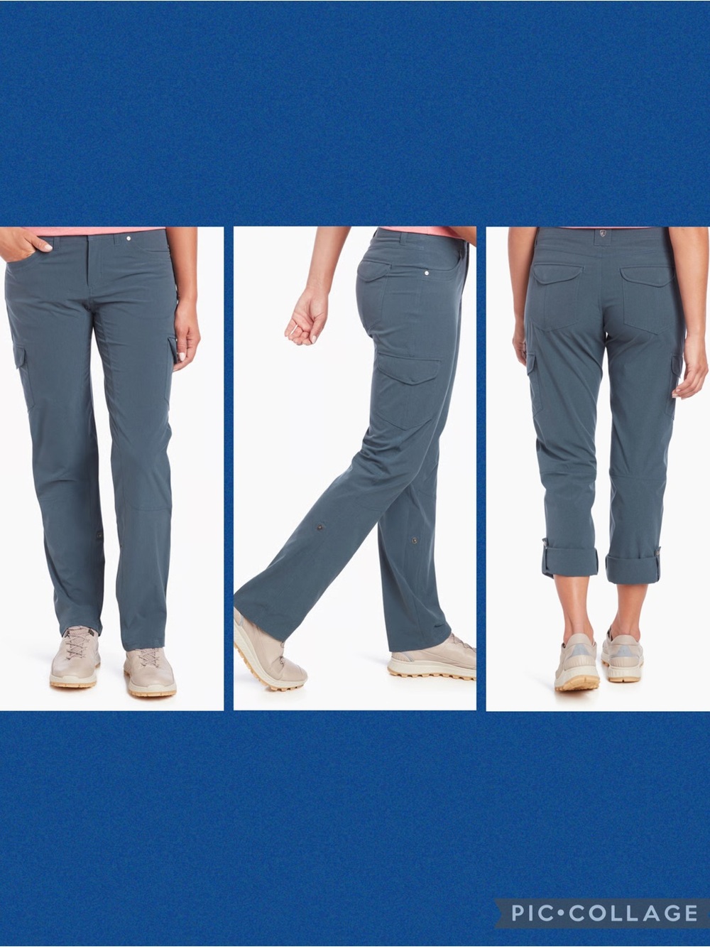 KUHL FreeFlex™️ Roll-Up Pant in Rainstorm